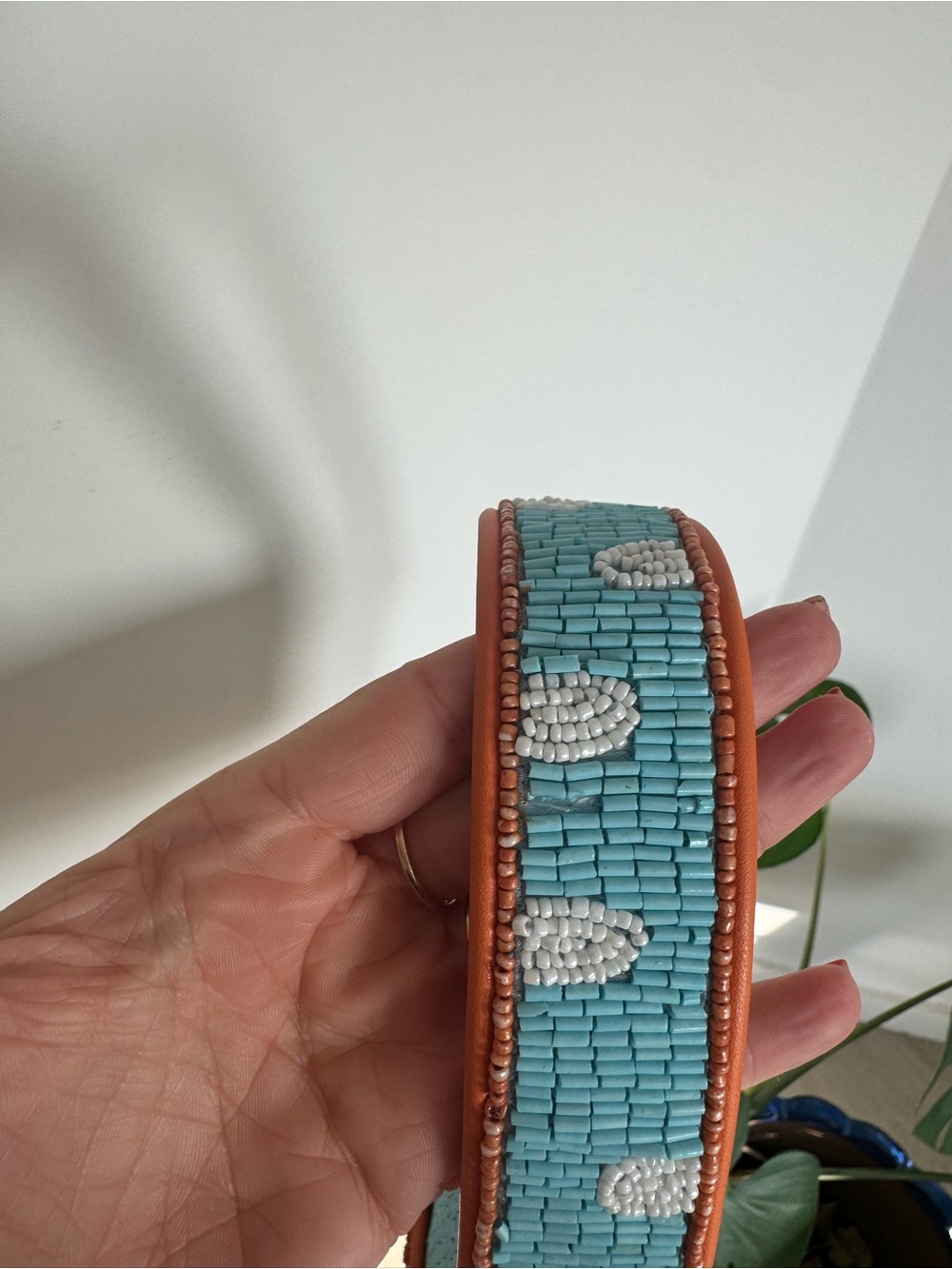 STAUD Tommy Beaded Aperol Spritz Purse - Picture 8 of 9
